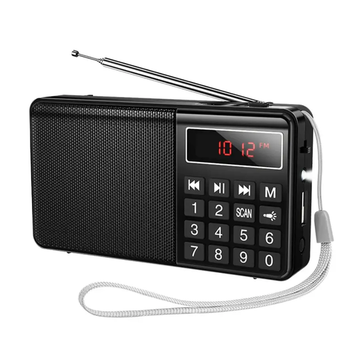 Hoco Mult Function Portable Radio with AM+FM Dual Mode by techplus
