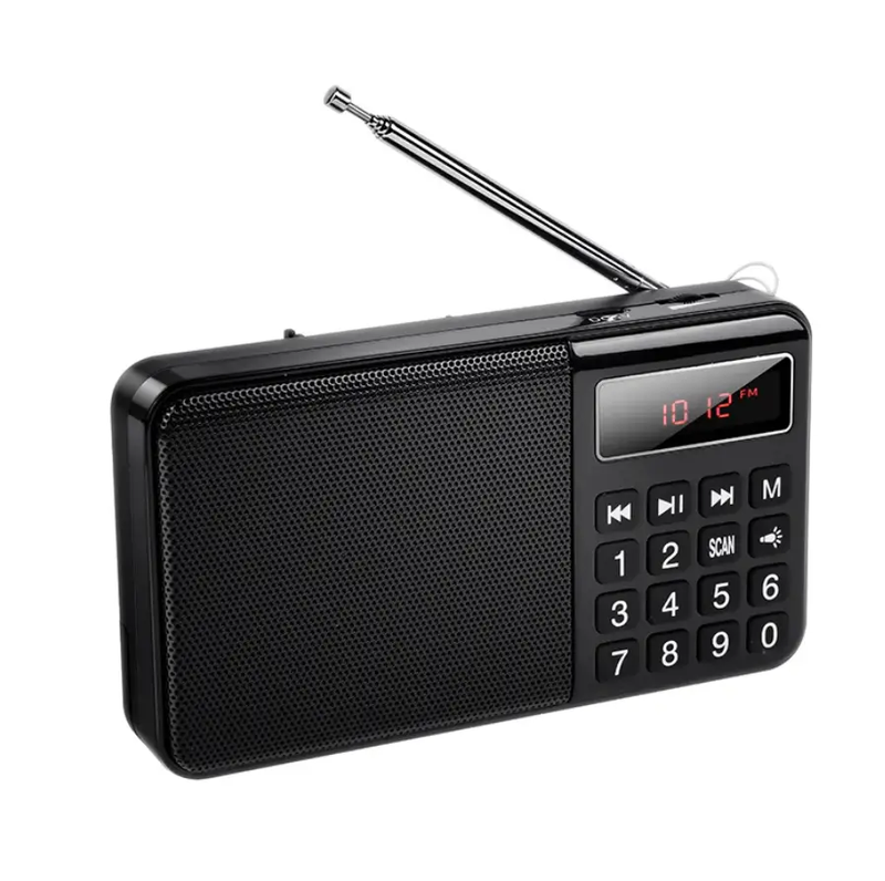 Hoco Mult Function Portable Radio with AM+FM Dual Mode by techplus