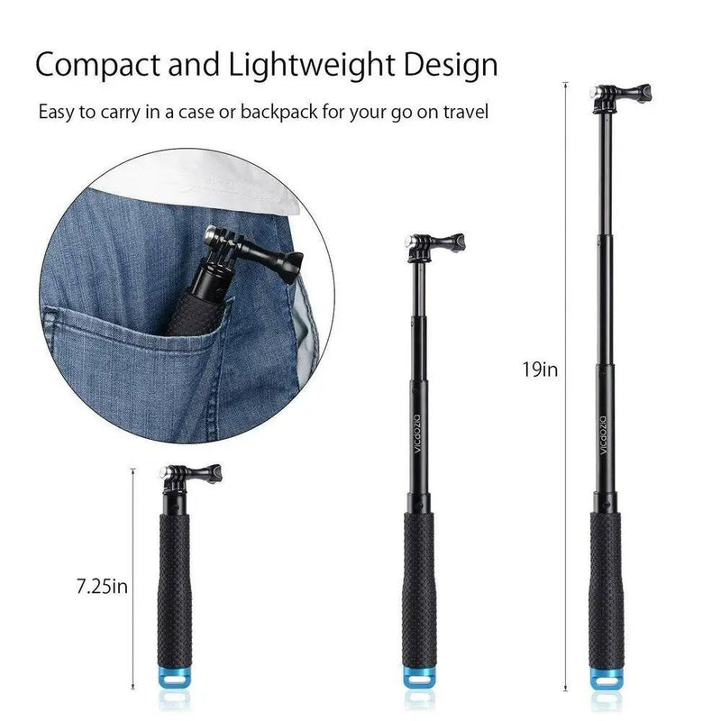 Extension Pole for Action Cam by NZ Diver