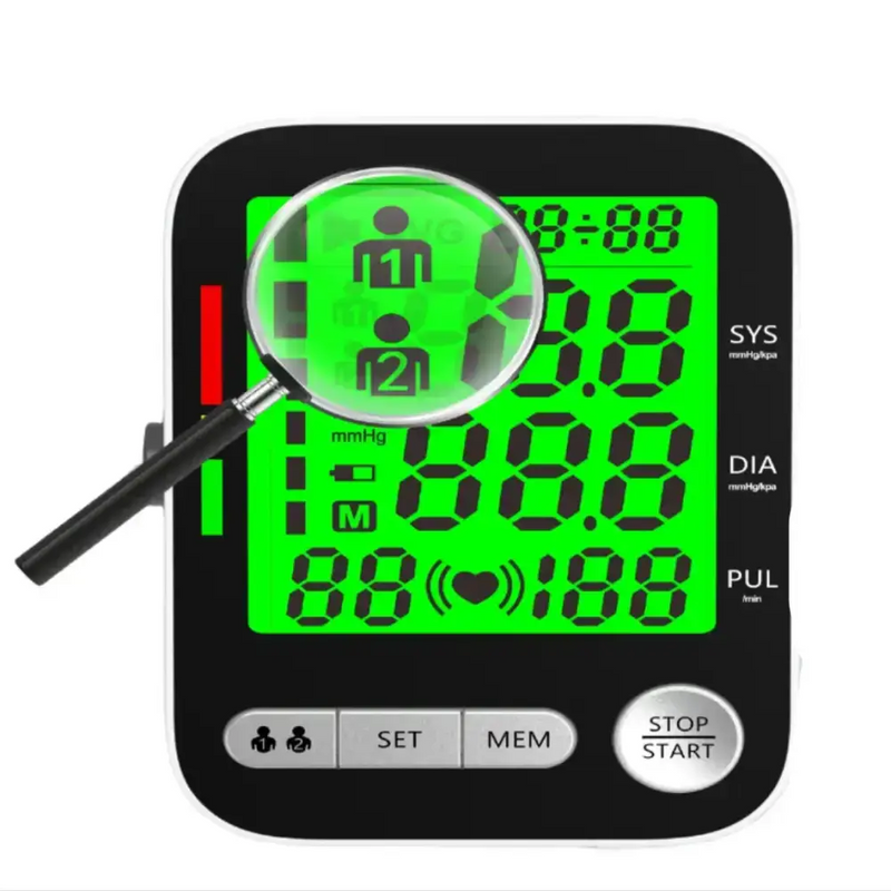 High-Accuracy Digital Sphygmomanometer – Arm Blood Pressure Monitor by Habicare