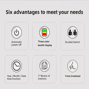 High-Accuracy Digital Sphygmomanometer – Arm Blood Pressure Monitor by Habicare