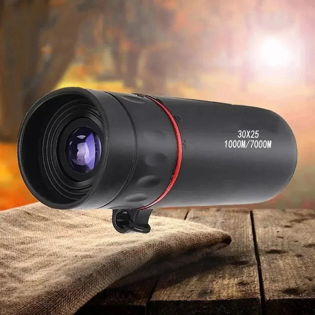 China China 1PC Binoculars High Definition Monocular Telescope 30X25 Waterproof Mini Portable  Zoom 10X Scope For Travel Hunting