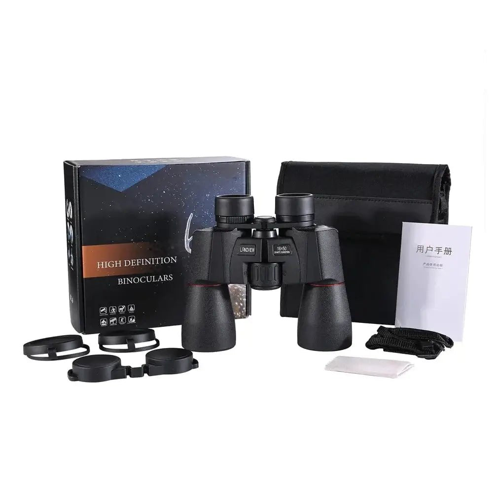 China China ED1650Black ED Binoculars 16x50 Long Range Super-Multi Coating Powerful Bak4 Astronomical Telescope Birdwatching For Outdoor Hunting Tourism
