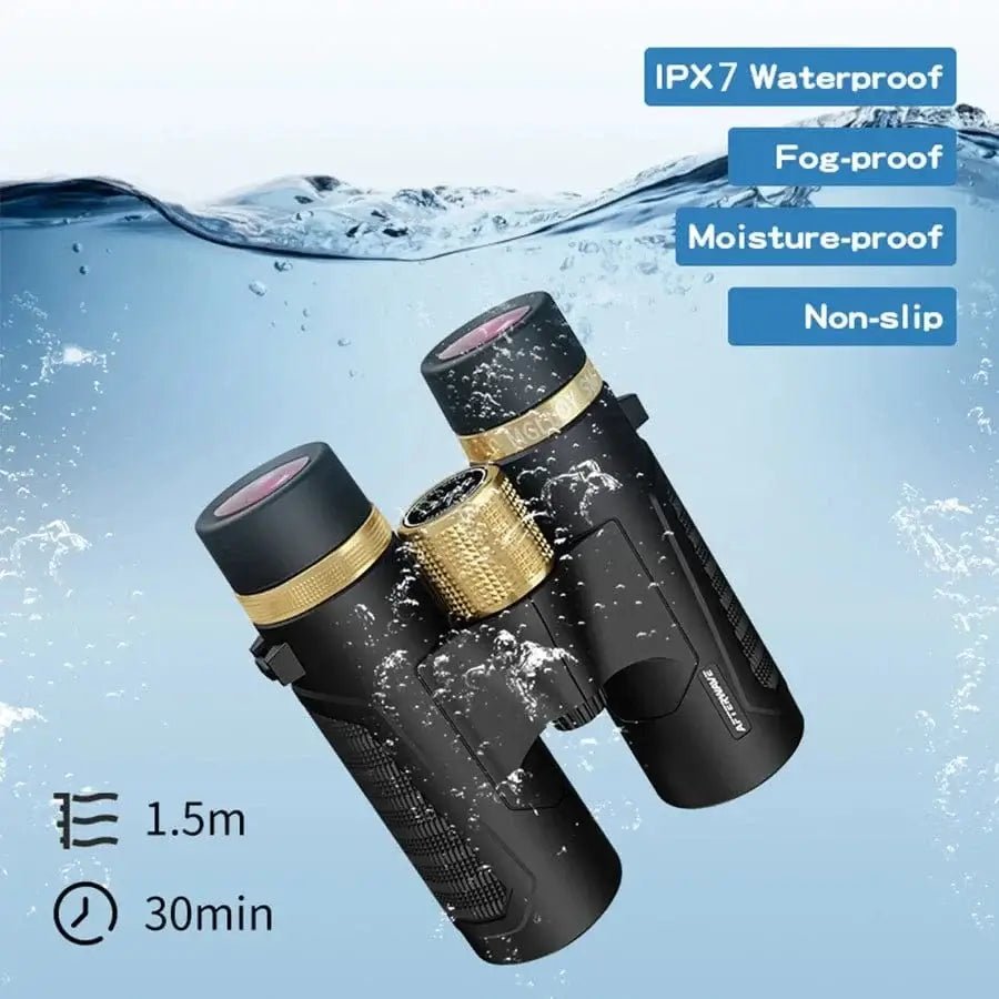 China China black Binoculars 12x42 Metal Wheels with High Definition and High Quality Are Suitable for Hiking, Bird Watching and Concerts