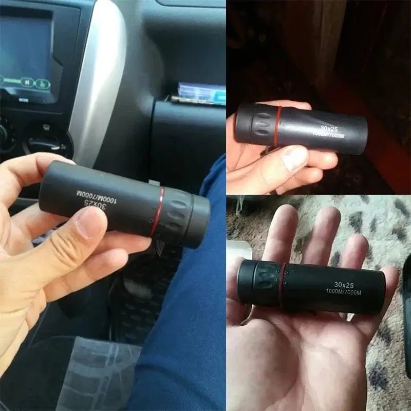 China China 1PC Binoculars High Definition Monocular Telescope 30X25 Waterproof Mini Portable  Zoom 10X Scope For Travel Hunting
