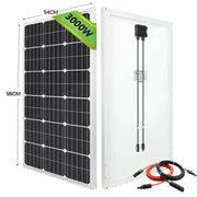 High-Efficiency 18V Rigid Solar Panel 100–300W (different sets available) by Habicare