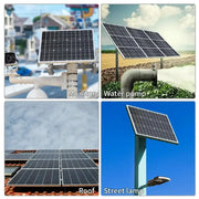 High-Efficiency 18V Rigid Solar Panel 100–300W (different sets available) by Habicare