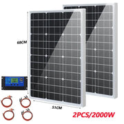 High-Efficiency 18V Rigid Solar Panel 100–300W (different sets available) by Habicare