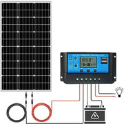 High-Efficiency 18V Rigid Solar Panel 100–300W (different sets available) by Habicare