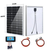 High-Efficiency 18V Rigid Solar Panel 100–300W (different sets available) by Habicare