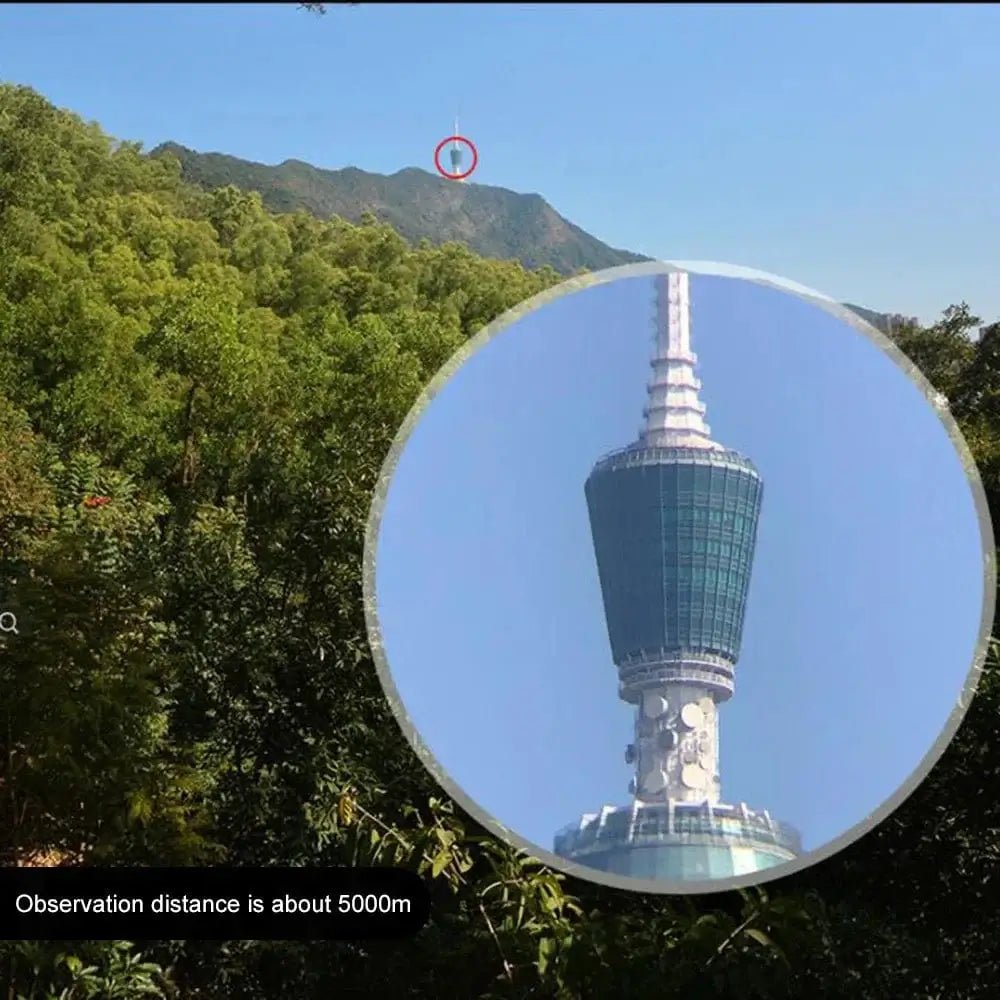 China China Standard Kit 80X80 HD High Power Binoculars Telescope 5000M Long Range Portable FMC Optical Binoculars for Hunting Camping Tourism