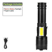 High Power Rechargeable LED Flashlight by Habicare