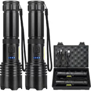 High Power Rechargeable LED Flashlight by Habicare