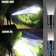High Power Rechargeable LED Flashlight by Habicare