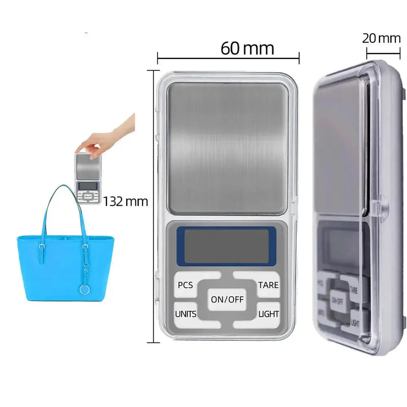 High Precision Digital Pocket Scale (6 sizes available) by Habicare