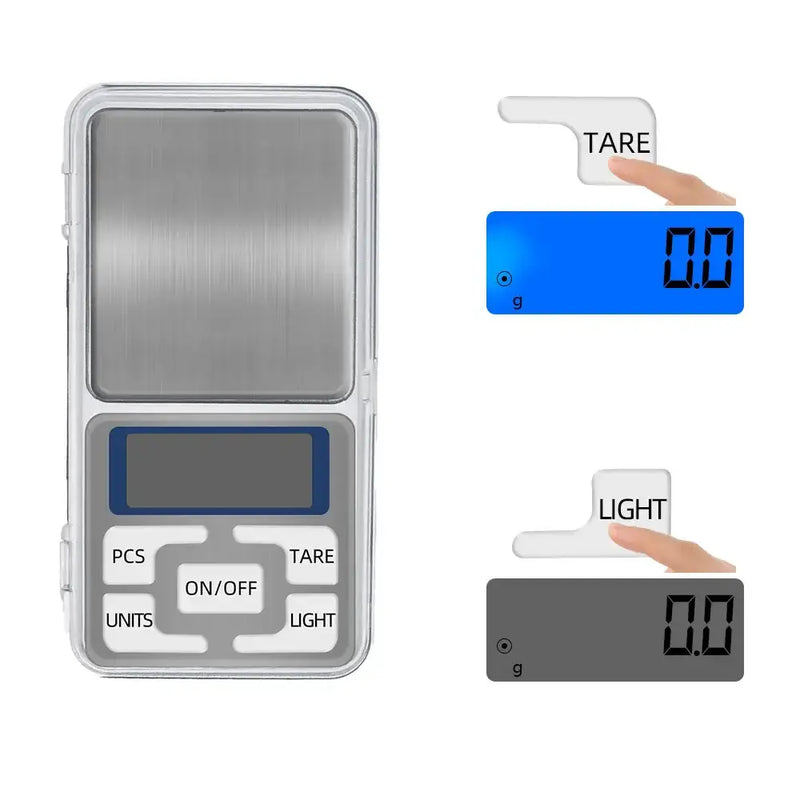 High Precision Digital Pocket Scale (6 sizes available) by Habicare
