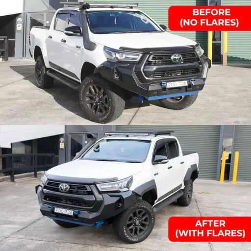 Hilux N80 GR Style Flares by RockarmorNZ