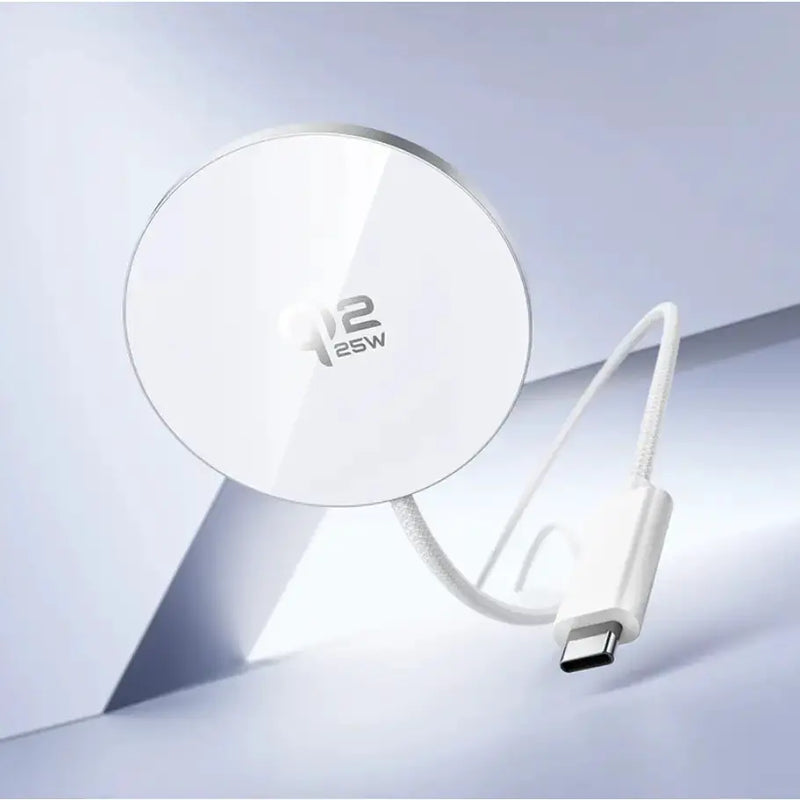 techplus Hoco 25W Qi2.2 Magnetic Wireless Charger (CW63 Pro) White Hoco 25W Qi2.2 Magnetic Wireless Charger (CW63 Pro) White...