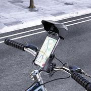 BroDeals Bike Phone Holder Bicycle / Motorbike Phone Holder with Sun Shade Bicycle / Motorbike Phone Holder with Sun Shade