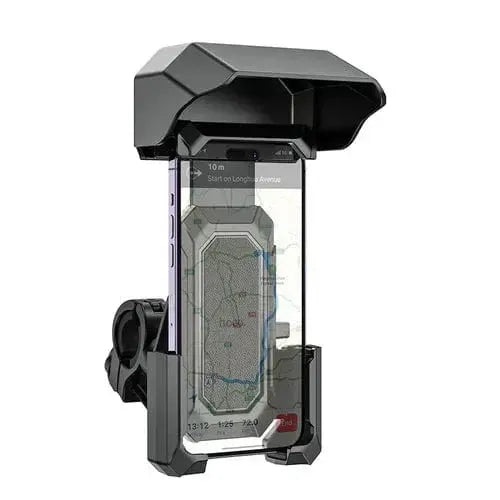 BroDeals Bike Phone Holder Bicycle / Motorbike Phone Holder with Sun Shade Bicycle / Motorbike Phone Holder with Sun Shade