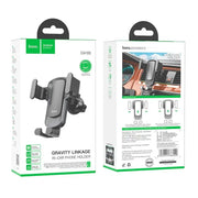 techplus Hoco CA103 Gravity Car Air Vent Phone Holder | Automatic Clamp Mount for 4.5–7 Inch Phones Hoco CA103 Gravity Car Phone Holder Automatic Clamp