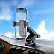 techplus Hoco CA104 Car Phone Holder | Adjustable 60–85mm Clamp for 4.5–7 Inch Phones Hoco CA104 Car Phone Holder Clamp 60 To 85mm