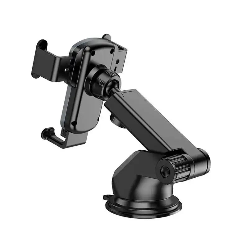 techplus Hoco CA104 Car Phone Holder | Adjustable 60–85mm Clamp for 4.5–7 Inch Phones Hoco CA104 Car Phone Holder Clamp 60 To 85mm
