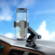 Hoco CA104 Car Phone Holder | Adjustable 60–85mm Clamp for 4.5–7 Inch Phones by techplus