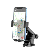 Hoco CA104 Car Phone Holder | Adjustable 60–85mm Clamp for 4.5–7 Inch Phones by techplus