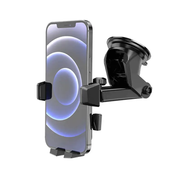 Hoco CA83 Car Phone Holder 4.5–7 Inch | Strong Clamp Dashboard & Windshield Mount by techplus