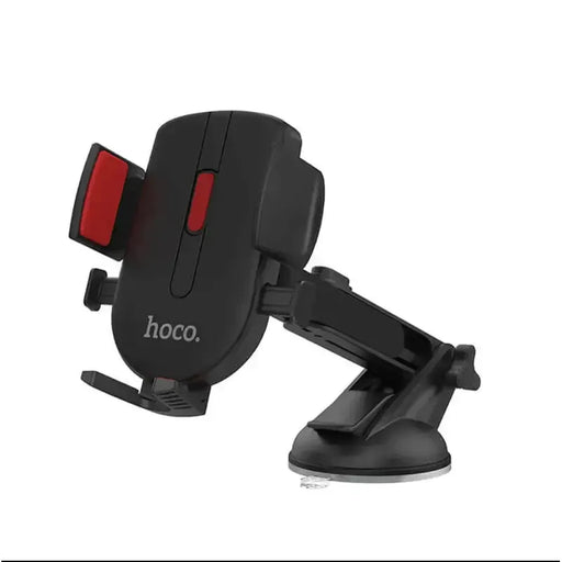 techplus Hoco CAD01 Car Phone Holder – Easy-Lock Dashboard & Windshield Mount Hoco CAD01 Car Phone Holder Easy Lock Dashboard Mount