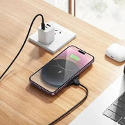 BroDeals Car Charger 15W Ultra Thin 2 in 1 Wireless Charger w/ LED Charge Status Display 15W Ultra Thin 2 in 1 Wireless Charger w/ LED Charge Status Display