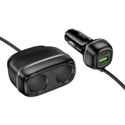 BroDeals Car Charger 48W PD+QC Super Fast Car Charger w/ 2 x Cigarette Lighter Hub up to 240W 48W PD+QC Super Fast Car Charger w/ 2 x Cigarette Lighter Hub up to 240W