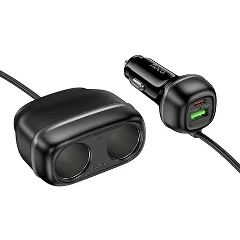 BroDeals Car Charger 48W PD+QC Super Fast Car Charger w/ 2 x Cigarette Lighter Hub up to 240W 48W PD+QC Super Fast Car Charger w/ 2 x Cigarette Lighter Hub up to 240W
