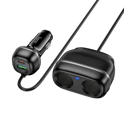 BroDeals Car Charger 48W PD+QC Super Fast Car Charger w/ 2 x Cigarette Lighter Hub up to 240W 48W PD+QC Super Fast Car Charger w/ 2 x Cigarette Lighter Hub up to 240W