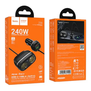 BroDeals Car Charger 48W PD+QC Super Fast Car Charger w/ 2 x Cigarette Lighter Hub up to 240W 48W PD+QC Super Fast Car Charger w/ 2 x Cigarette Lighter Hub up to 240W