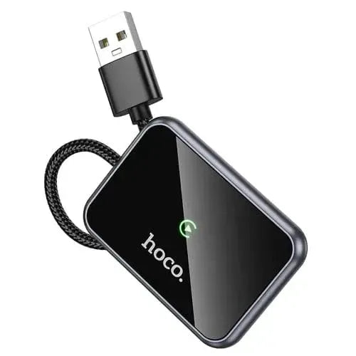 BroDeals Car Charger Wireless Adaptor for Apple Car Play w/ USB-A & USB-C Plug Wireless Adaptor for Apple Car Play w/ USB-A & USB-C Plug