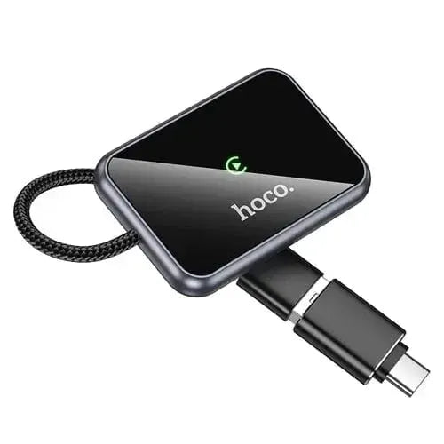 BroDeals Car Charger Wireless Adaptor for Apple Car Play w/ USB-A & USB-C Plug Wireless Adaptor for Apple Car Play w/ USB-A & USB-C Plug