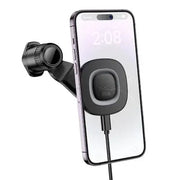 BroDeals Car Phone Holder 15W Magnetic Wireless Charging Phone Holder for Air Vent w/ Hook Locking 15W Magnetic Wireless Charging Phone Holder for Air Vent w/ Hook Locking