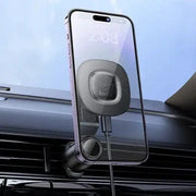 BroDeals Car Phone Holder 15W Magnetic Wireless Charging Phone Holder for Air Vent w/ Hook Locking 15W Magnetic Wireless Charging Phone Holder for Air Vent w/ Hook Locking