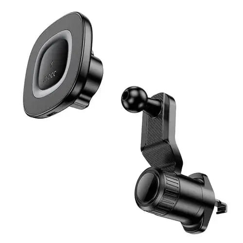 BroDeals Car Phone Holder 15W Magnetic Wireless Charging Phone Holder for Air Vent w/ Hook Locking 15W Magnetic Wireless Charging Phone Holder for Air Vent w/ Hook Locking
