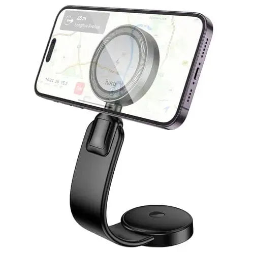 BroDeals Car Phone Holder 15W Magnetic Wireless Charging Phone Holder for Dashboard 15W Magnetic Wireless Charging Phone Holder for Dashboard