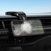 BroDeals Car Phone Holder 15W Magnetic Wireless Charging Phone Holder for Dashboard 15W Magnetic Wireless Charging Phone Holder for Dashboard