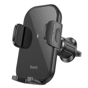 15W Wireless Charging Air Vent Phone Holder w/ Hook Locking by BroDeals