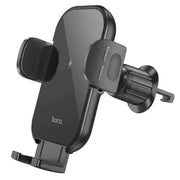 15W Wireless Charging Air Vent Phone Holder w/ Hook Locking by BroDeals