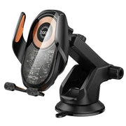 BroDeals Car Phone Holder 15W Wireless Charging Phone Holder for Windshield & Dashboard w/ Transparent Design 15W Wireless Charging Phone Holder for Windshield & Dashboard w/ Transparent Design