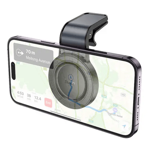 BroDeals Car Phone Holder L-Shape Air Vent Magnetic Phone Holder w/ Ring Magnet L-Shape Air Vent Magnetic Phone Holder w/ Ring Magnet
