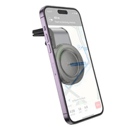 BroDeals Car Phone Holder L-Shape Air Vent Magnetic Phone Holder w/ Ring Magnet L-Shape Air Vent Magnetic Phone Holder w/ Ring Magnet
