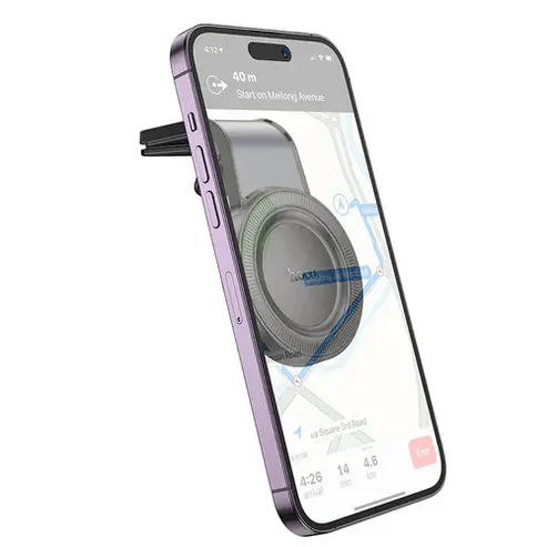 BroDeals Car Phone Holder L-Shape Air Vent Magnetic Phone Holder w/ Ring Magnet L-Shape Air Vent Magnetic Phone Holder w/ Ring Magnet
