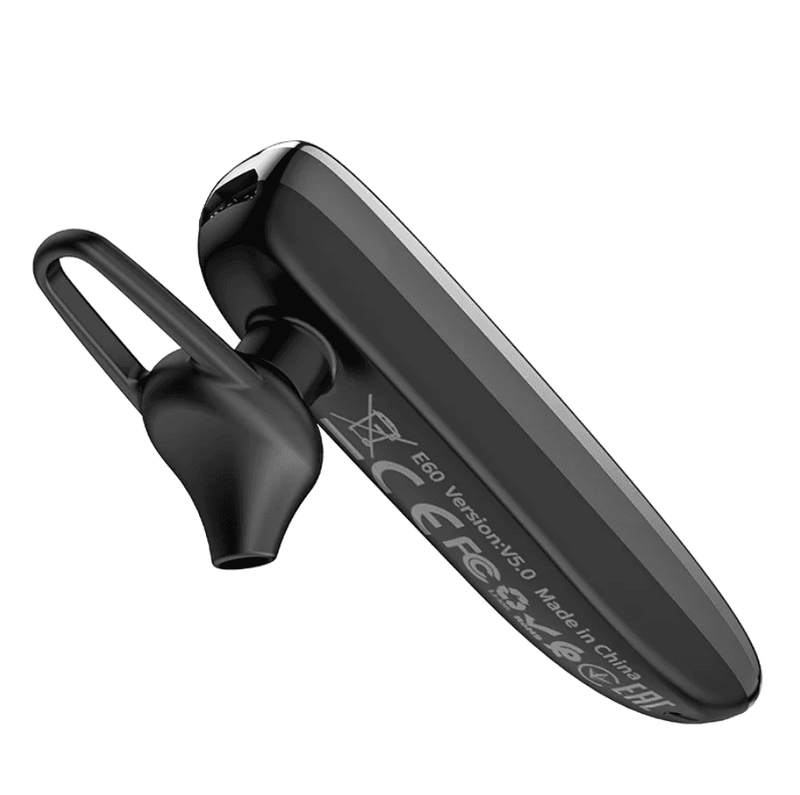 techplus Bluetooth Business Headset – 10-Hour Music Playback Wireless Earphone (E60) Bluetooth Business Headset – 10-Hour Music Playback Wireless Earphone (E60)